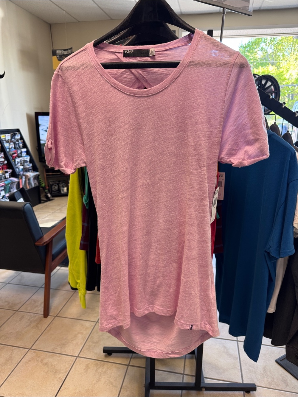 Women’s FOX Racing Light Purple High-Low Tee
